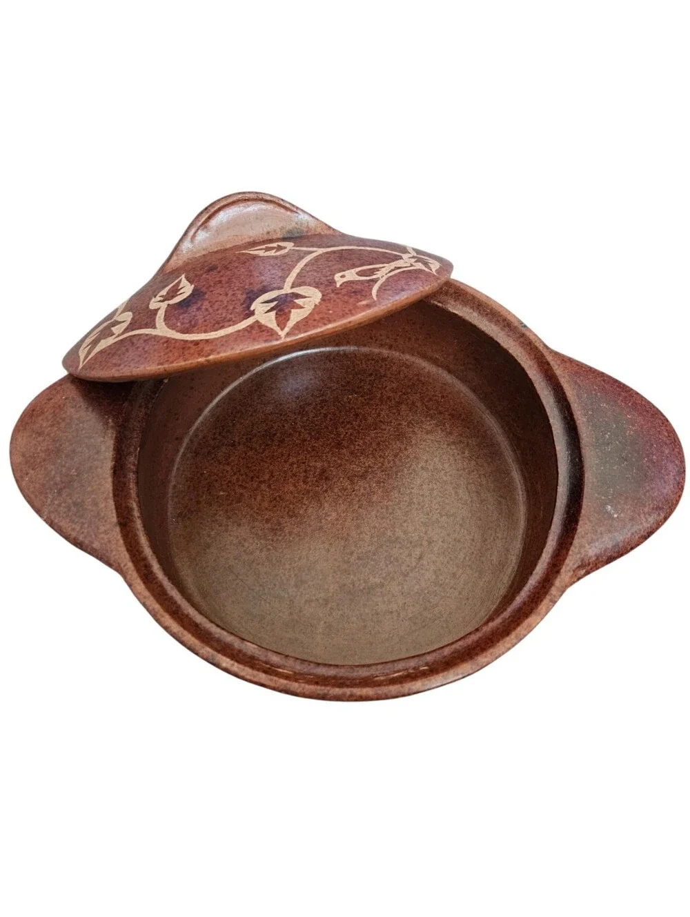 Unique Vintage Tamarind Casserole Dish/Lombak Handmade Terracotta Serving Dish